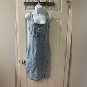 Denim Sleeveless Dress